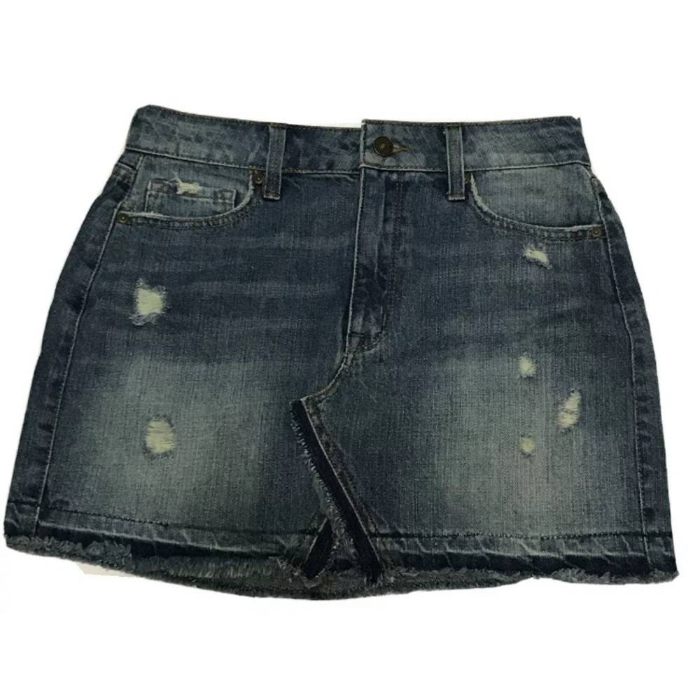 American Rewash Brand Sz4/26 Distressed Denim